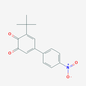 molecular formula C16H15NO4 B14173077 5-tert-Butyl-4'-nitro[1,1'-biphenyl]-3,4-dione CAS No. 923004-66-4