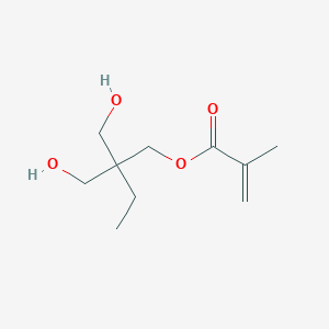 molecular formula C10H18O4 B14173166 2,2-Bis(hydroxymethyl)butyl methacrylate CAS No. 7024-09-1