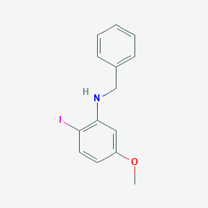 N-Benzyl-2-iodo-5-methoxyaniline