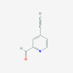 4-Ethynylpyridine-2-carbaldehyde