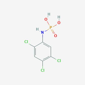 N-(2,4,5-Trichlorophenyl)phosphoramidic acid