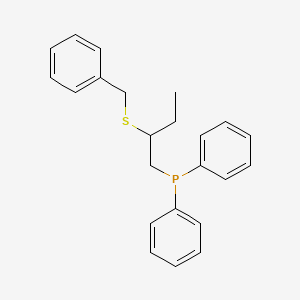 molecular formula C23H25PS B14173479 [2-(Benzylsulfanyl)butyl](diphenyl)phosphane CAS No. 922165-28-4