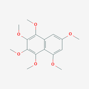 1,2,3,4,5,7-Hexamethoxynaphthalene