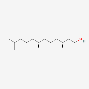 1-Dodecanol, 3,7,11-trimethyl-, (R*,R*)-