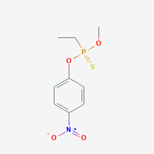 molecular formula C9H12NO4PS B14173668 O-Methyl O-(4-nitrophenyl) ethylphosphonothioate CAS No. 920517-96-0