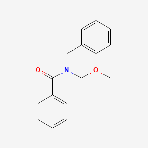 molecular formula C16H17NO2 B14173675 N-benzyl-N-(methoxymethyl)benzamide CAS No. 922521-77-5