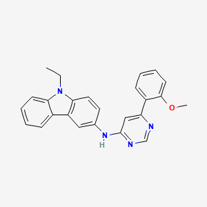 9-Ethyl-N-[6-(2-methoxyphenyl)pyrimidin-4-YL]-9H-carbazol-3-amine