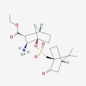 (1r,2s,3r,4s)-3-Ethoxycarbonyl-bicyclo [2.2.1]hept-2-yl-aminium (1's)-(+)-10-camphorsulfonate