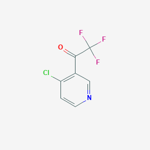 1-(4-Chloropyridin-3-YL)-2,2,2-trifluoroethanone