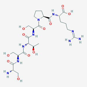 L-Seryl-L-seryl-L-threonyl-L-seryl-L-prolyl-N~5~-(diaminomethylidene)-L-ornithine