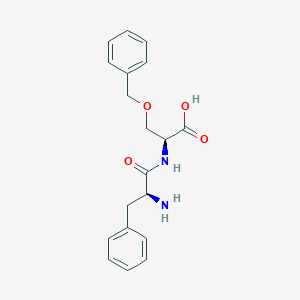 molecular formula C19H22N2O4 B14173879 L-Phenylalanyl-O-benzyl-L-serine CAS No. 921934-28-3