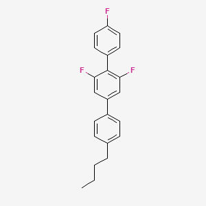 5-(4-Butylphenyl)-1,3-difluoro-2-(4-fluorophenyl)benzene