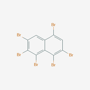 Naphthalene, hexabromo-