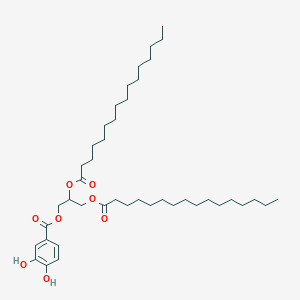 2,3-Bis(hexadecanoyloxy)propyl 3,4-dihydroxybenzoate