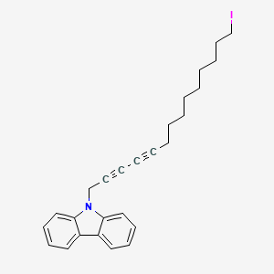 9-(14-Iodotetradeca-2,4-diyn-1-yl)-9H-carbazole