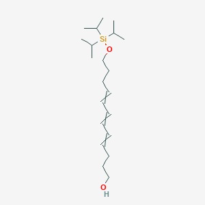 12-{[Tri(propan-2-yl)silyl]oxy}dodeca-4,6,8-trien-1-ol