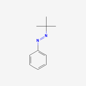 molecular formula C10H14N2 B14174251 Diazene, tert-butyl-phenyl CAS No. 1775-83-3