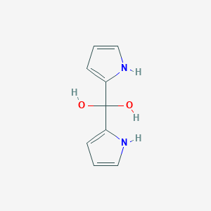 molecular formula C9H10N2O2 B14174282 Di(1H-pyrrol-2-yl)methanediol CAS No. 928842-03-9