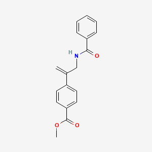 Methyl 4-(3-benzamidoprop-1-en-2-yl)benzoate