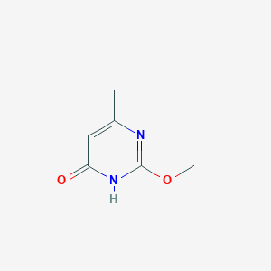 B1417434 2-Methoxy-6-methylpyrimidin-4(1H)-one CAS No. 55996-28-6