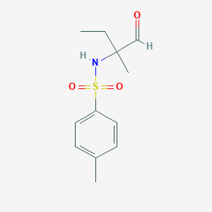 4-Methyl-N-(2-methyl-1-oxobutan-2-yl)benzene-1-sulfonamide