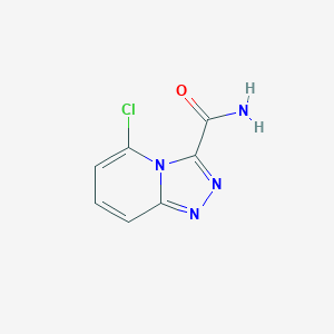 5-Chloro-[1,2,4]triazolo[4,3-a]pyridine-3-carboxamide