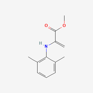 Methyl 2-(2,6-dimethylanilino)prop-2-enoate