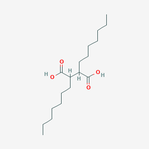 2,3-Diheptylbutanedioic acid