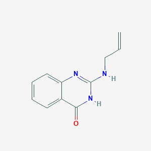 molecular formula C11H11N3O B1417451 2-(allylamino)-4(3H)-quinazolinone CAS No. 212143-49-2