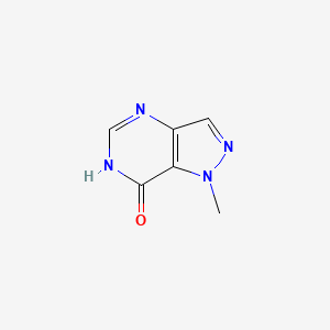 molecular formula C6H6N4O B1417453 1-Methyl-1H-pyrazolo[4,3-D]pyrimidin-7-OL CAS No. 314021-93-7