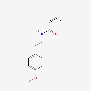 N-[2-(4-Methoxyphenyl)ethyl]-3-methylbut-2-enamide