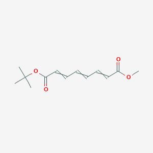 molecular formula C13H18O4 B14174579 tert-Butyl methyl octa-2,4,6-trienedioate CAS No. 920504-59-2