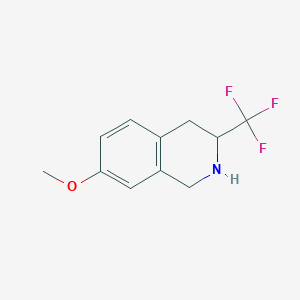 7-Methoxy-3-(trifluoromethyl)-1,2,3,4-tetrahydroisoquinoline