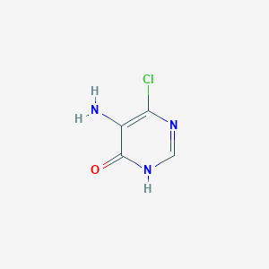 molecular formula C4H4ClN3O B1417464 5-氨基-6-氯嘧啶-4-醇 CAS No. 3137-60-8