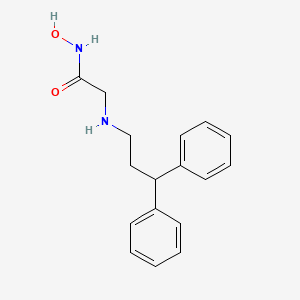 molecular formula C17H20N2O2 B14174702 N~2~-(3,3-Diphenylpropyl)-N-hydroxyglycinamide CAS No. 919996-45-5