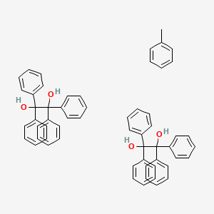 1,1,2,2-Tetraphenylethane-1,2-diol;toluene