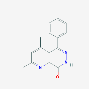 2,4-Dimethyl-5-phenylpyrido[2,3-d]pyridazin-8(7H)-one