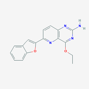 6-(1-Benzofuran-2-yl)-4-ethoxypyrido[3,2-d]pyrimidin-2-amine