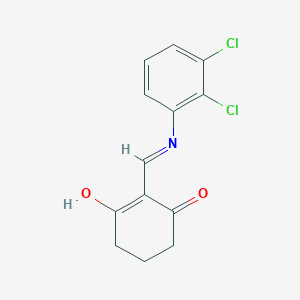 molecular formula C13H11Cl2NO2 B1417480 2-[(2,3-二氯苯胺)亚甲基]-1,3-环己二酮 CAS No. 341968-24-9