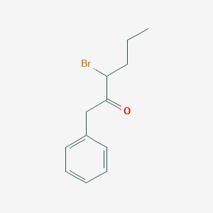 3-Bromo-1-phenylhexan-2-one