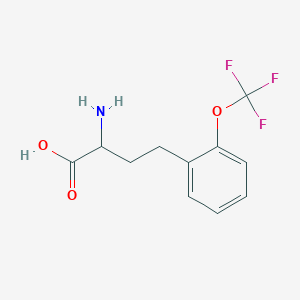 (S)-2-Amino-4-(2-trifluoromethoxy-phenyl)-butyric acid