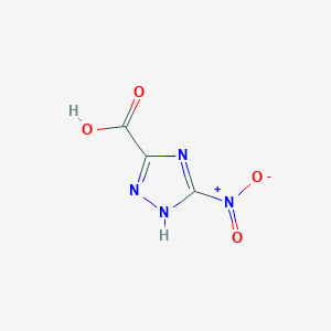 molecular formula C3H2N4O4 B1417486 5-硝基-1H-[1,2,4]三唑-3-羧酸 CAS No. 21732-99-0