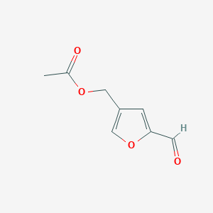 (5-Formylfuran-3-yl)methyl acetate