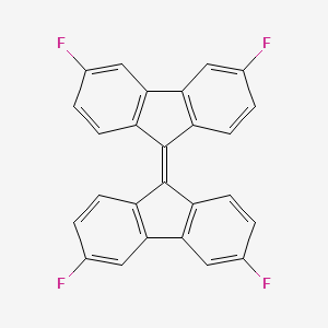 9-(3,6-Difluoro-9H-fluoren-9-ylidene)-3,6-difluoro-9H-fluorene