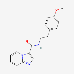 N-[2-(4-methoxyphenyl)ethyl]-2-methylimidazo[1,2-a]pyridine-3-carboxamide