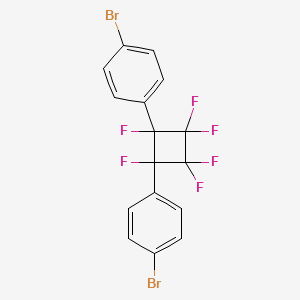 1,1'-(1,2,3,3,4,4-Hexafluorocyclobutane-1,2-diyl)bis(4-bromobenzene)