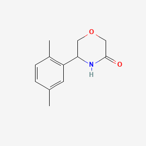 5-(2,5-Dimethylphenyl)morpholin-3-one