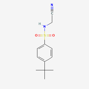 4-tert-Butyl-N-(cyanomethyl)benzene-1-sulfonamide