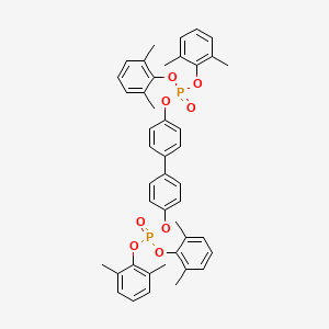 4,4'-Biphenylylenebis(oxy)bisphosphonic acid tetrakis(2,6-dimethylphenyl) ester