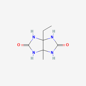 3a-Ethyl-6a-methyltetrahydroimidazo[4,5-d]imidazole-2,5(1h,3h)-dione